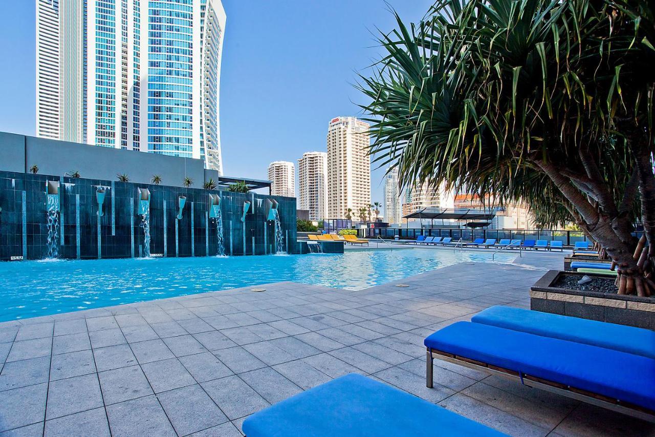 Kids Stay Free In Hinterland View 1 Bedroom Spa Apartment At Circle On Cavill - Q Stay Gold Coast Buitenkant foto