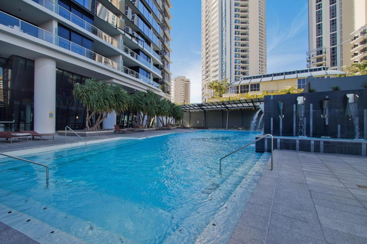 Kids Stay Free In Hinterland View 1 Bedroom Spa Apartment At Circle On Cavill - Q Stay Gold Coast Buitenkant foto